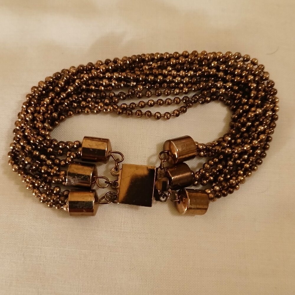 Statement Bracelet 'beaded -(pre-loved) - Picture 1 of 9